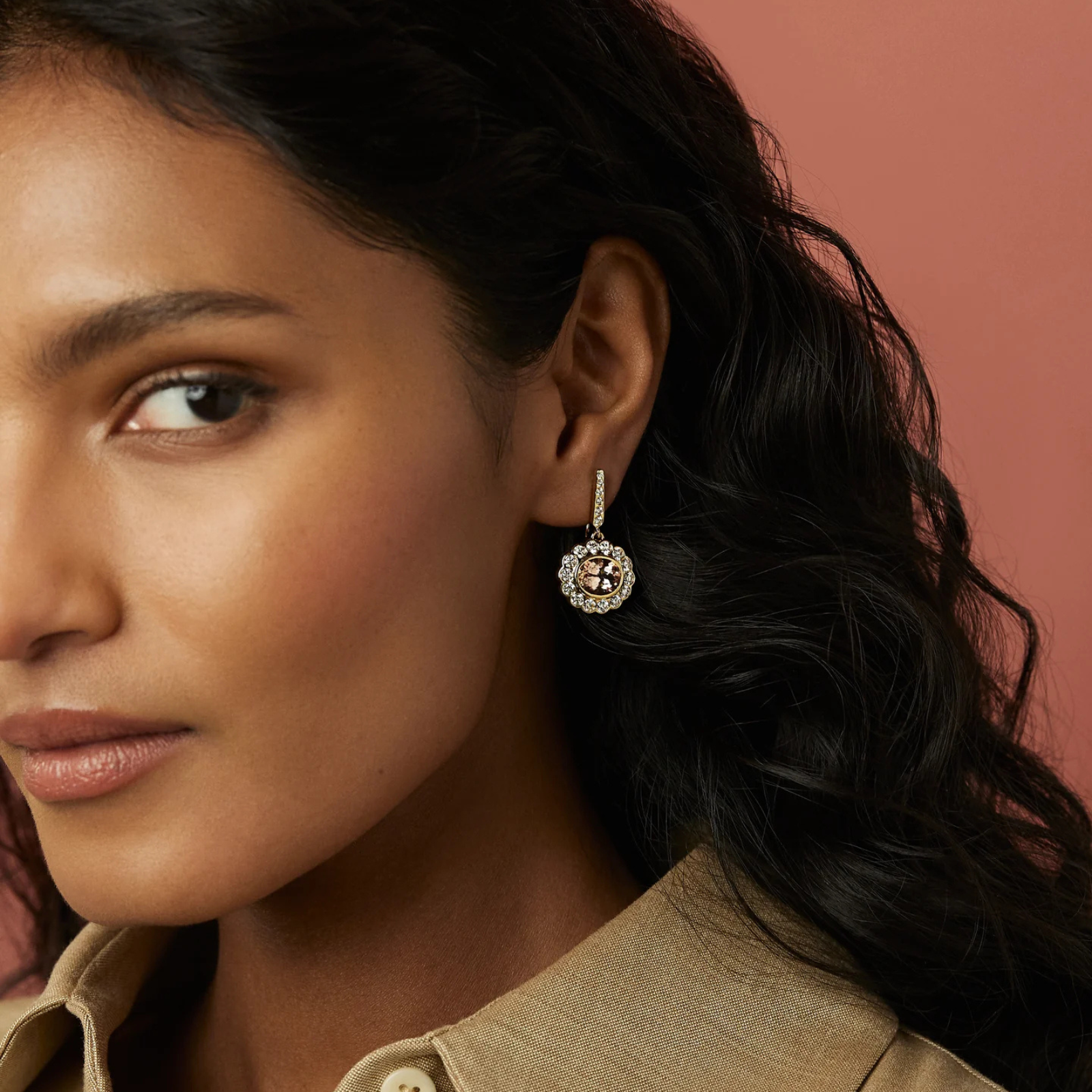 Alexandra Earrings Aquamarine