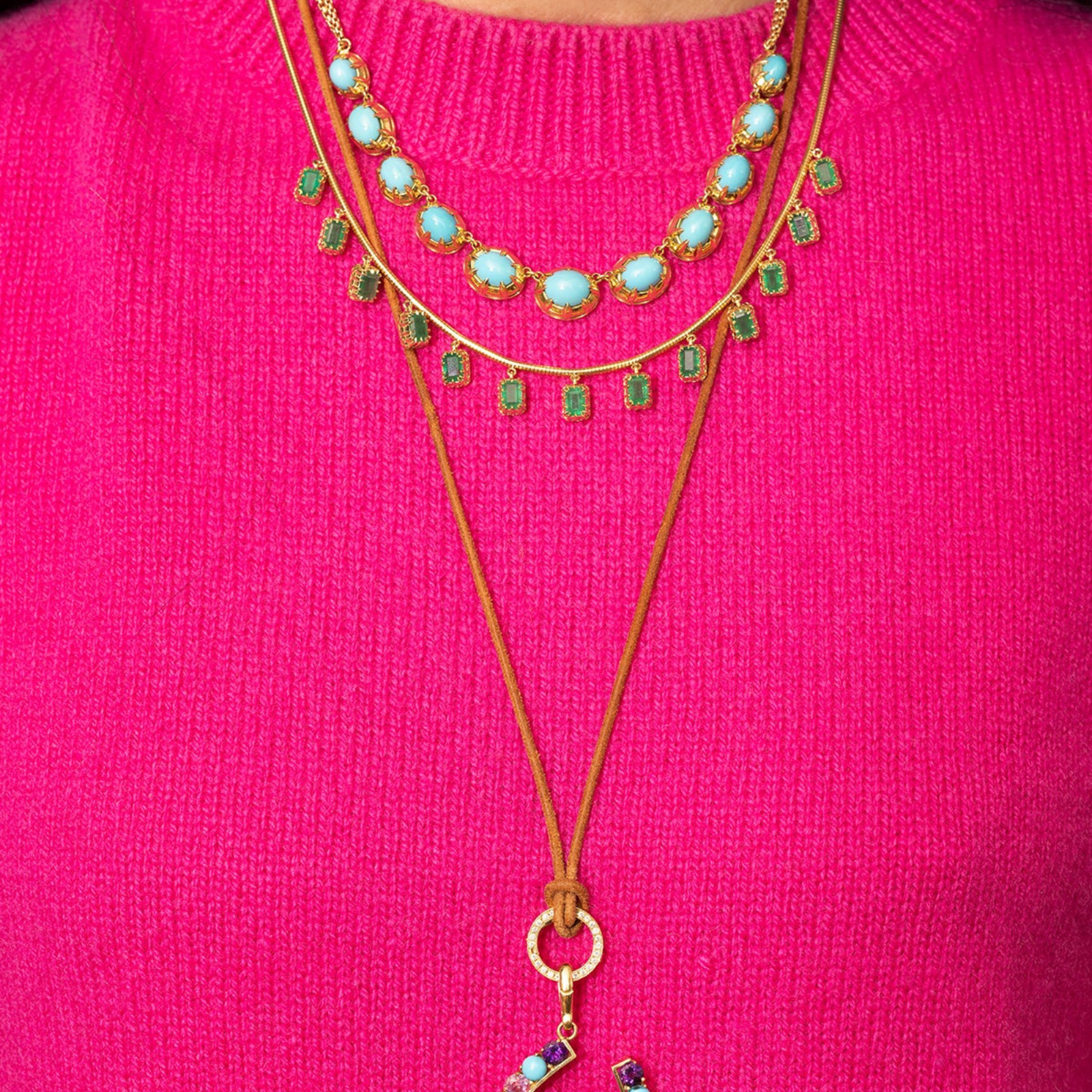Diamond Adjustable Leather with Clasp