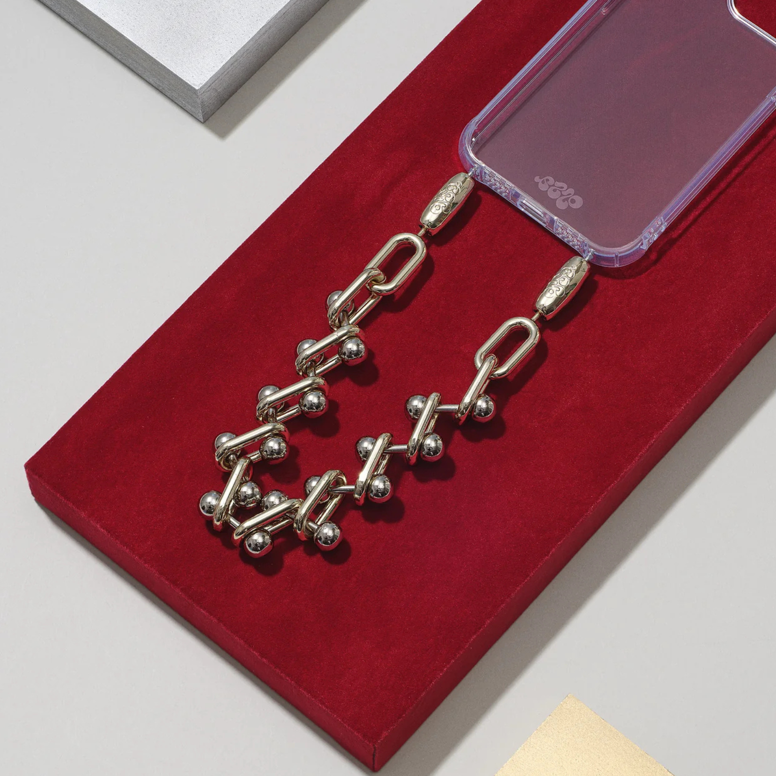 Pierced Cable Chain Wristlet