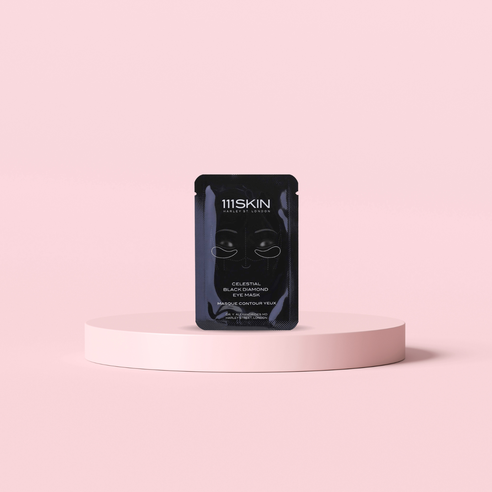 Celestial Black Diamond Eye Mask