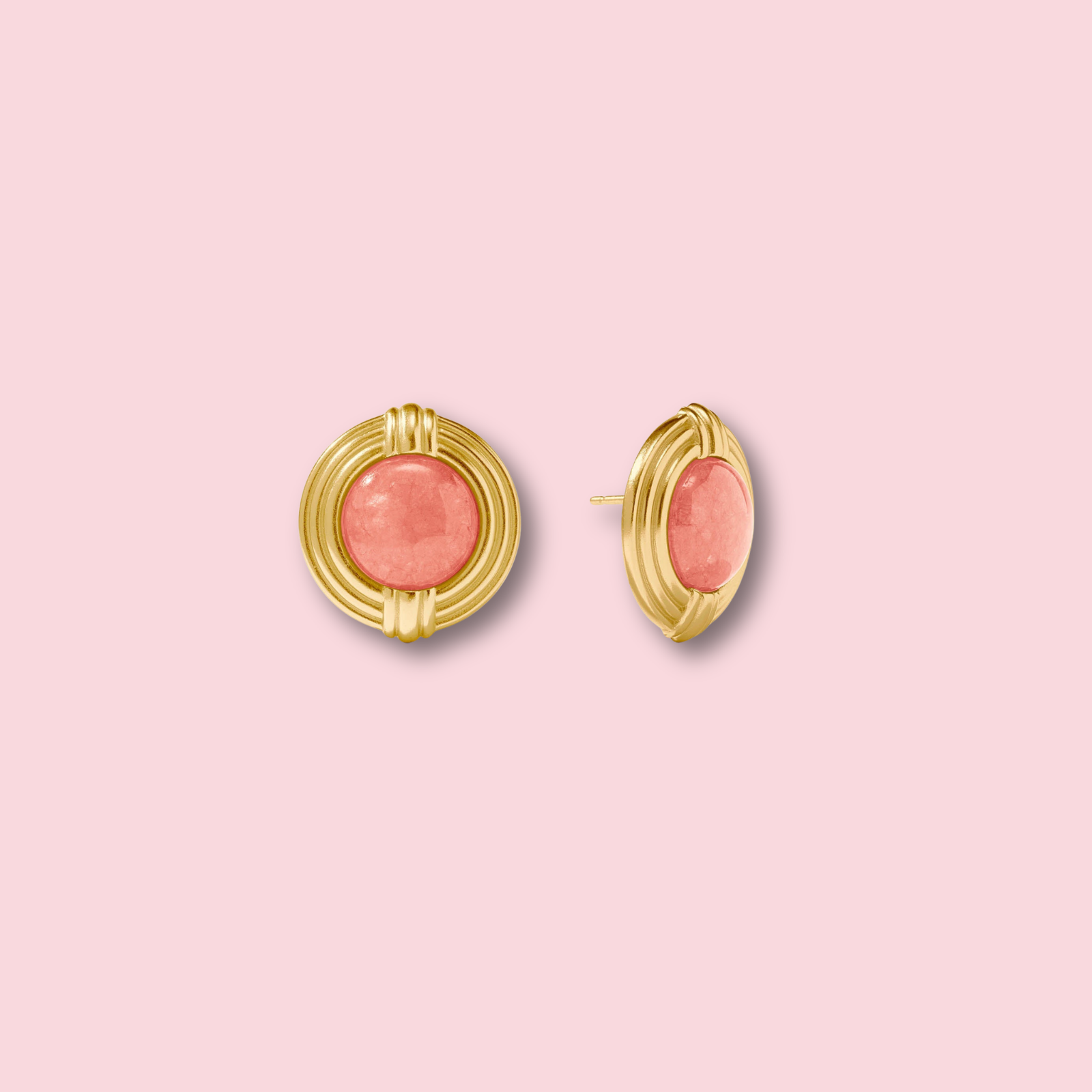 Portofino Statement Stone Stud