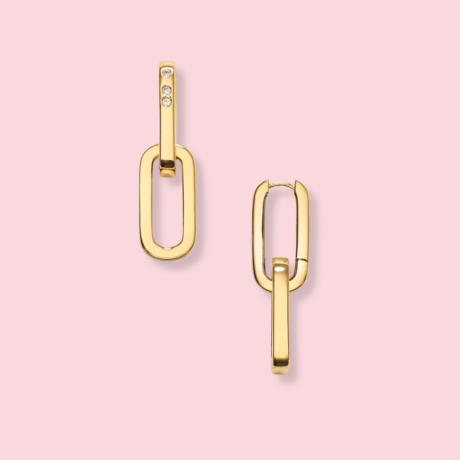 Golden Link Earrings