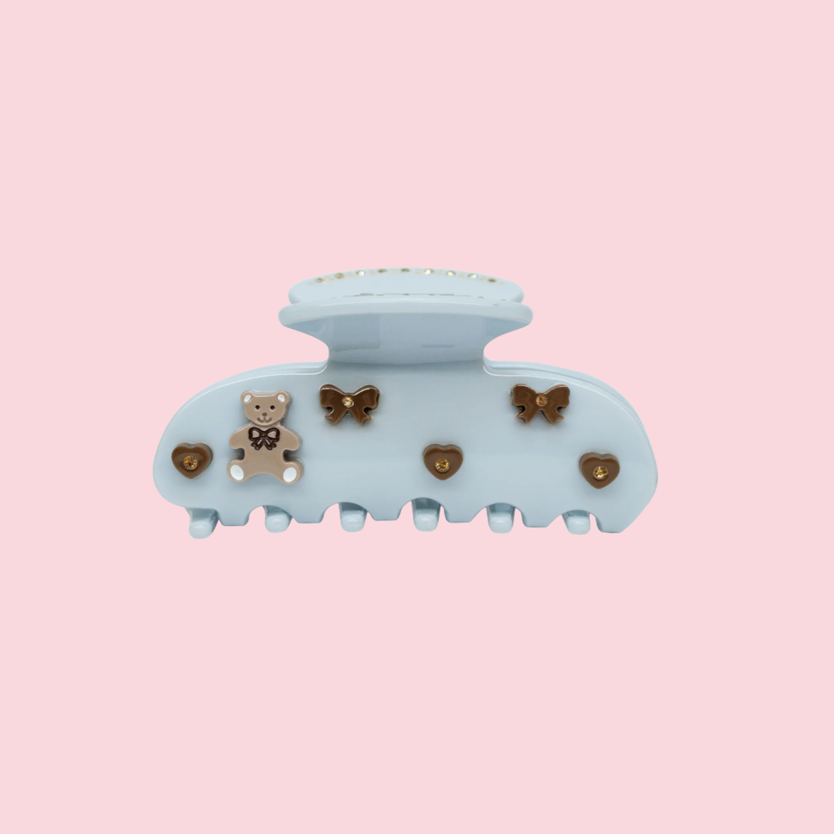 Sweetheart Clip in Dream Cloud Teddy