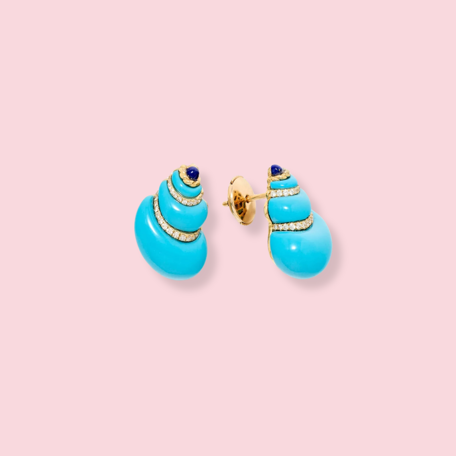 Mini Coquillage Turquoise
