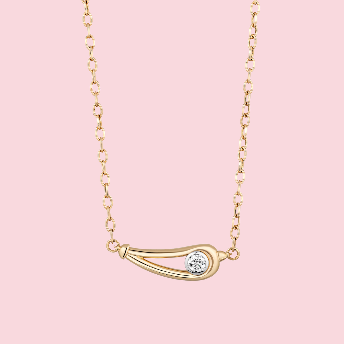 Slingshot Lasso Chain Necklace