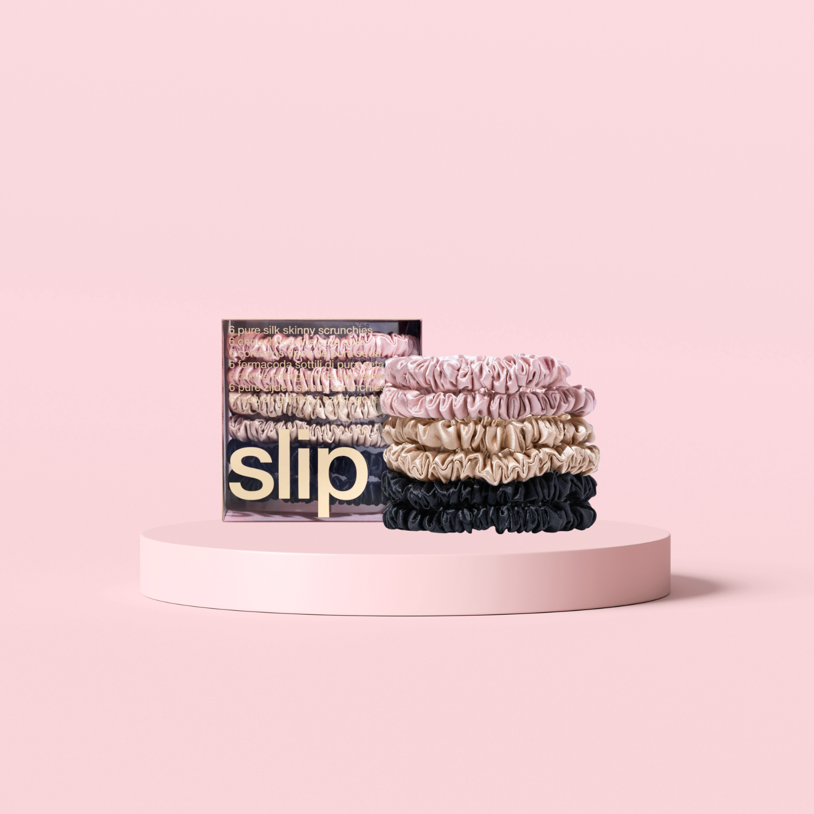 Multi Skinny Scrunchies