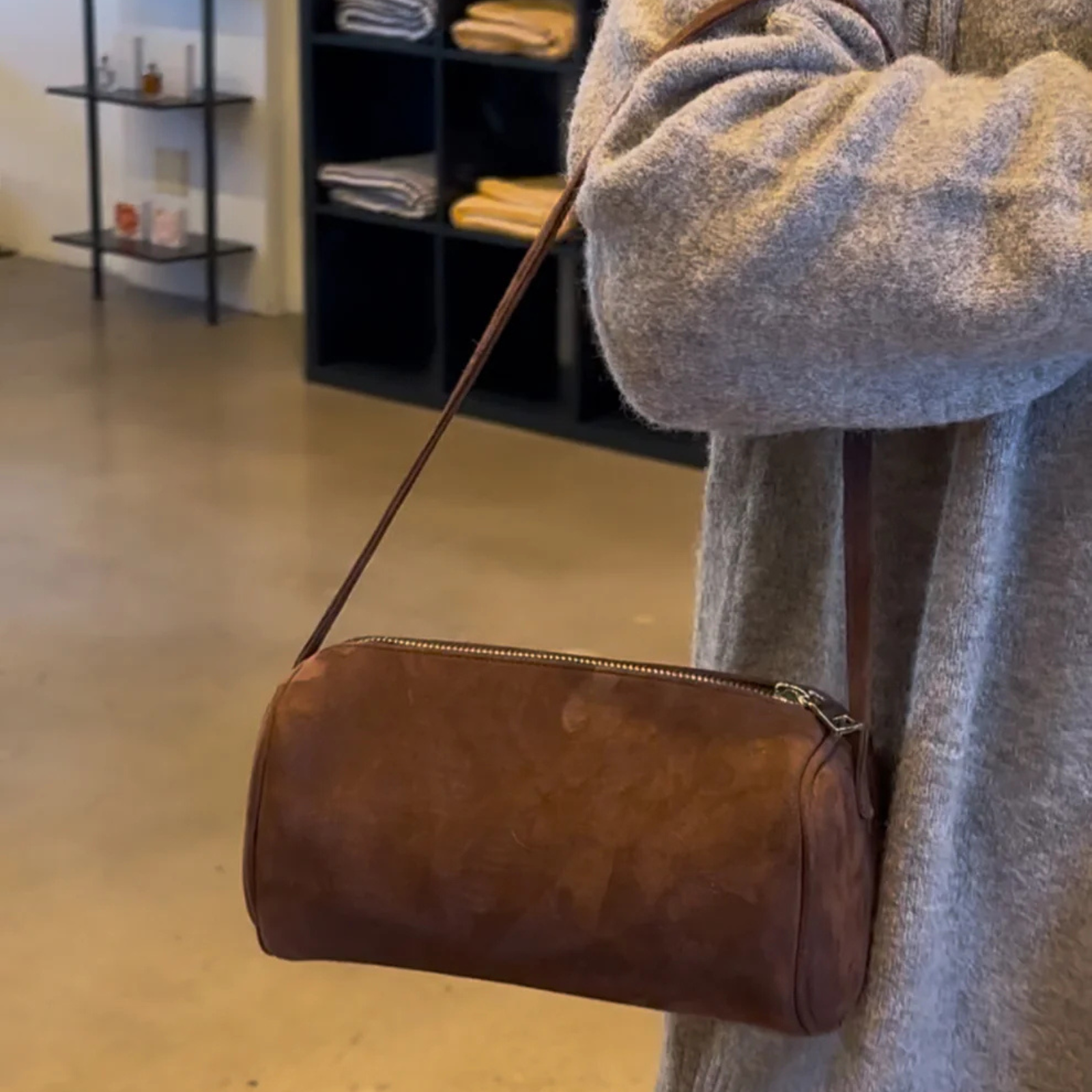 Chocolate Shoulder Bag