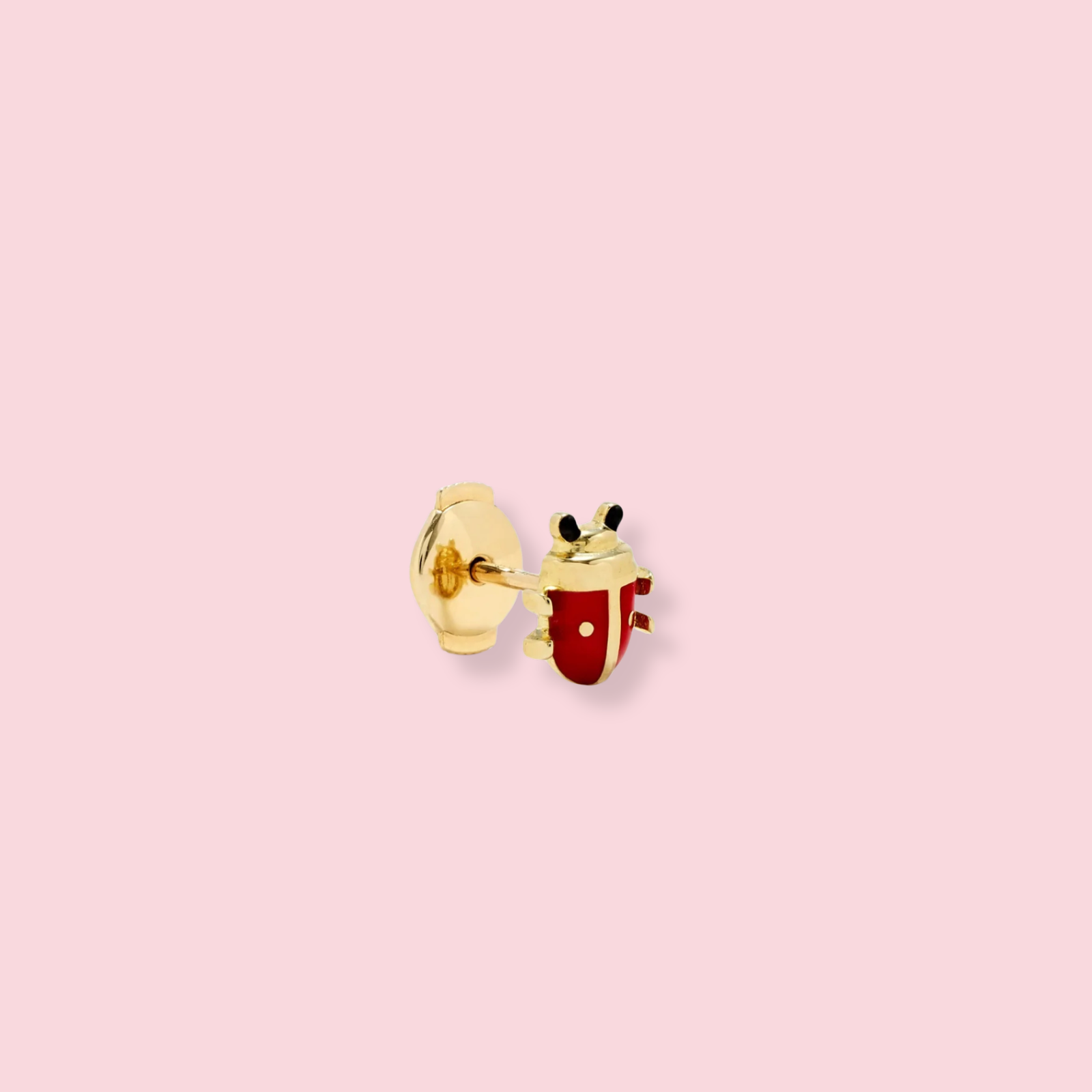 Nano Puce Coccinelle Earrings