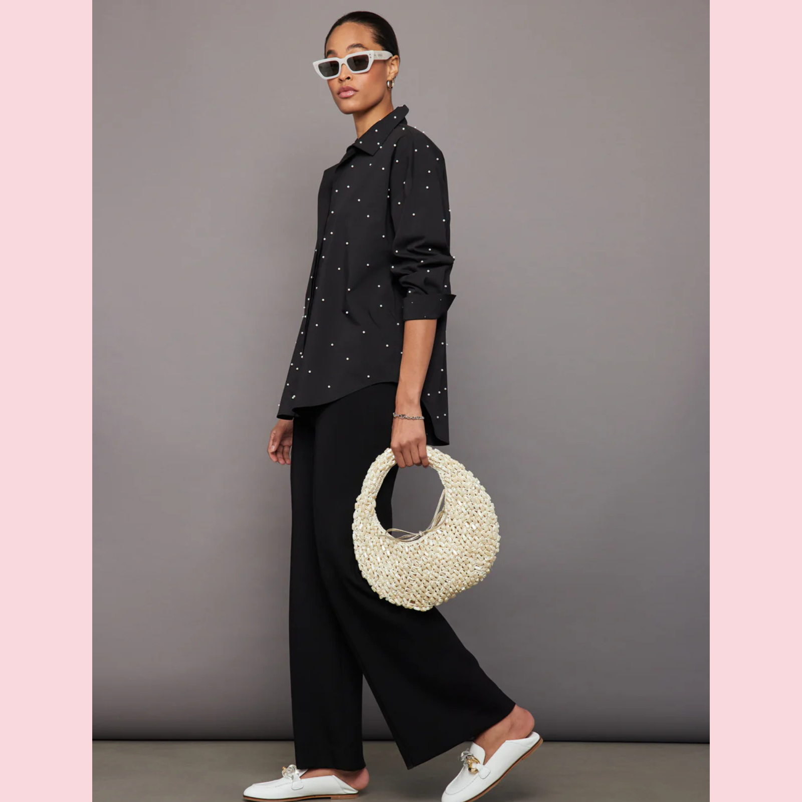 The Josie Pearl Tie Bag