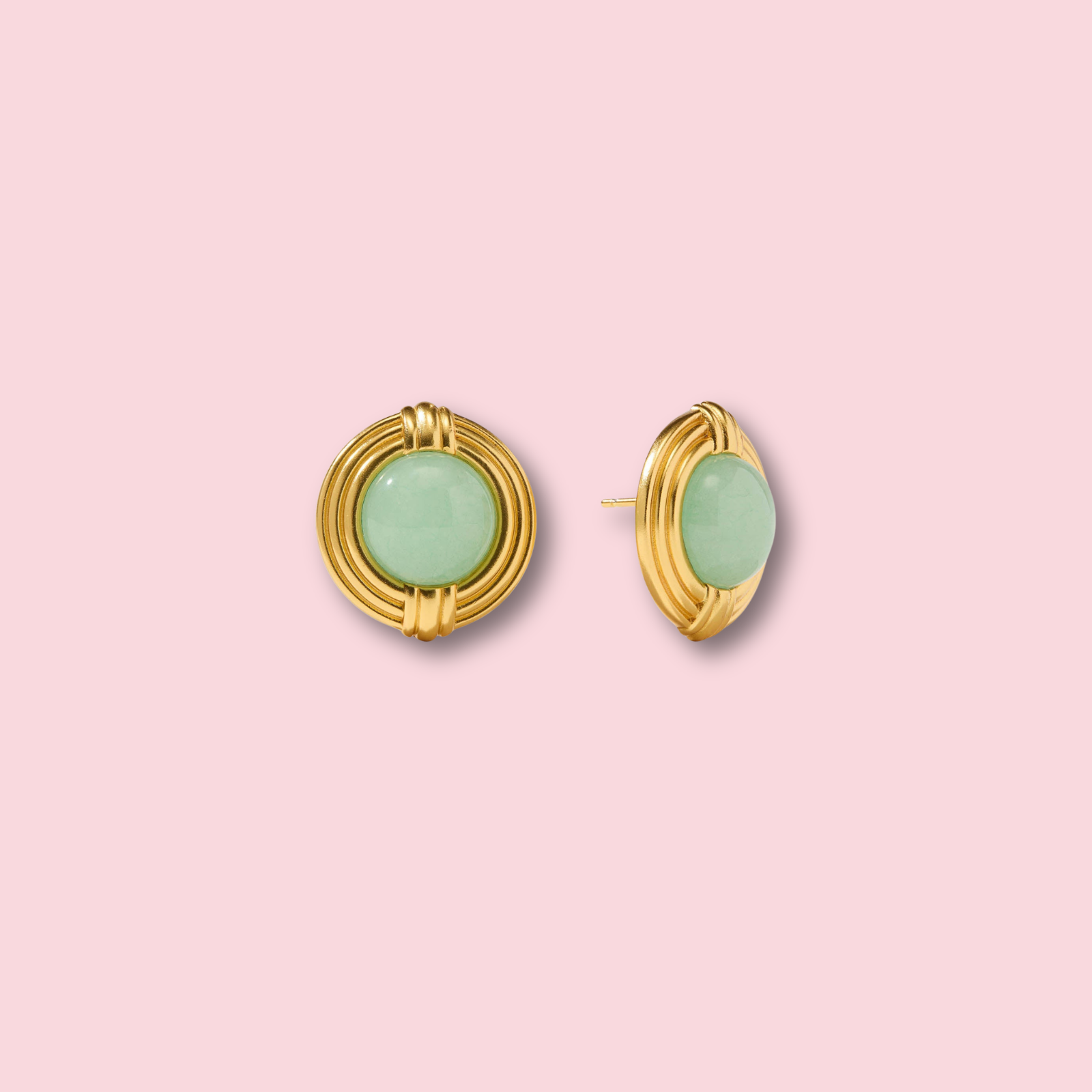 Portofino Statement Stone Stud