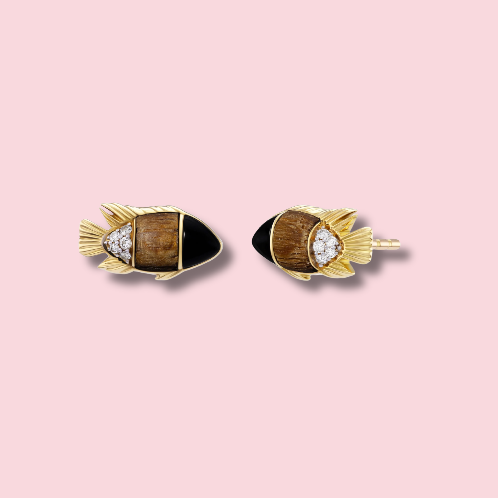 Fish Studs, Wood