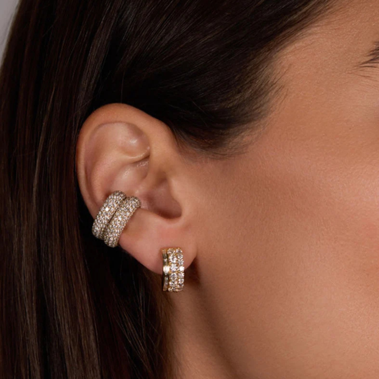 Diamond Cosmo Ear Cuff