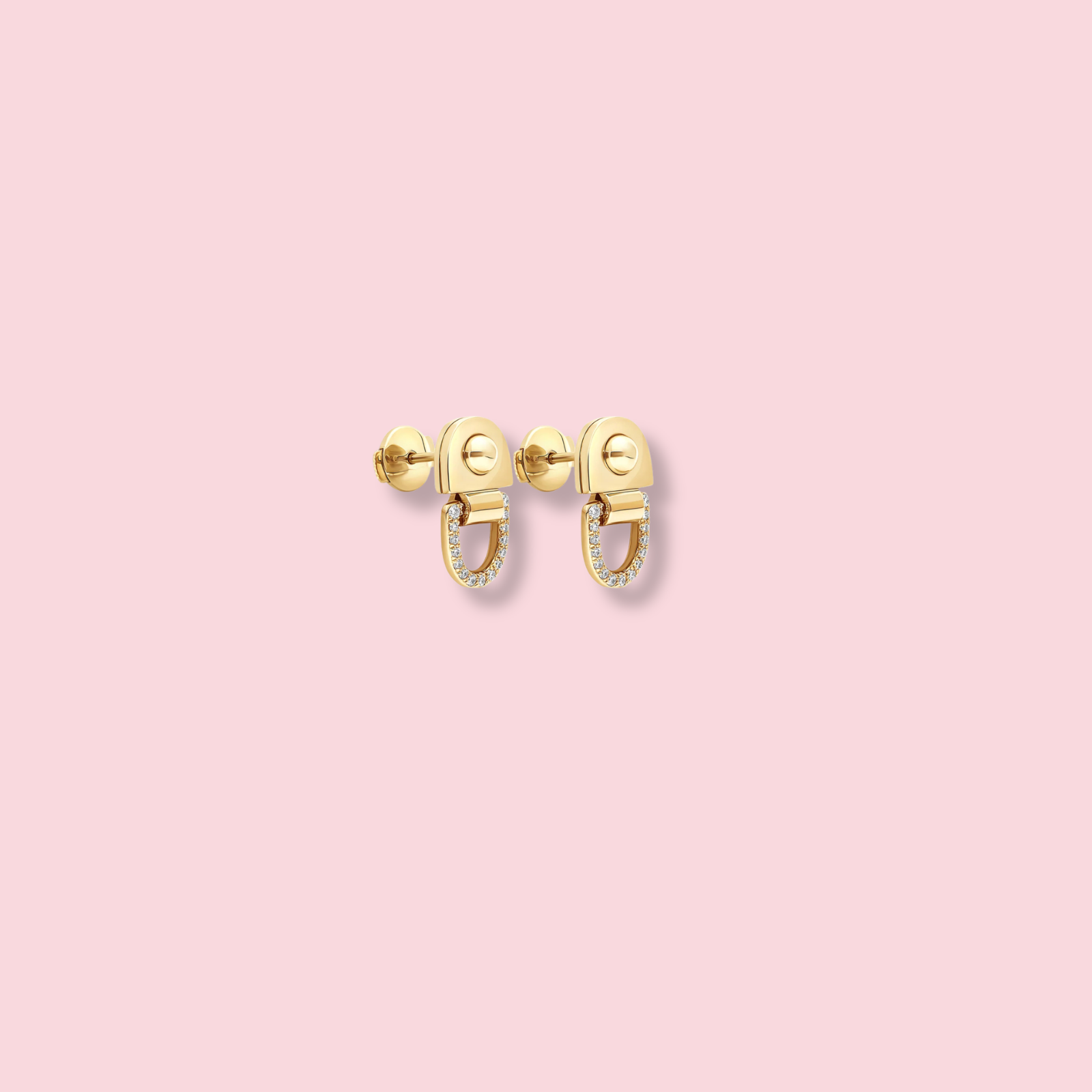 Rivet S Earrings Diamonds