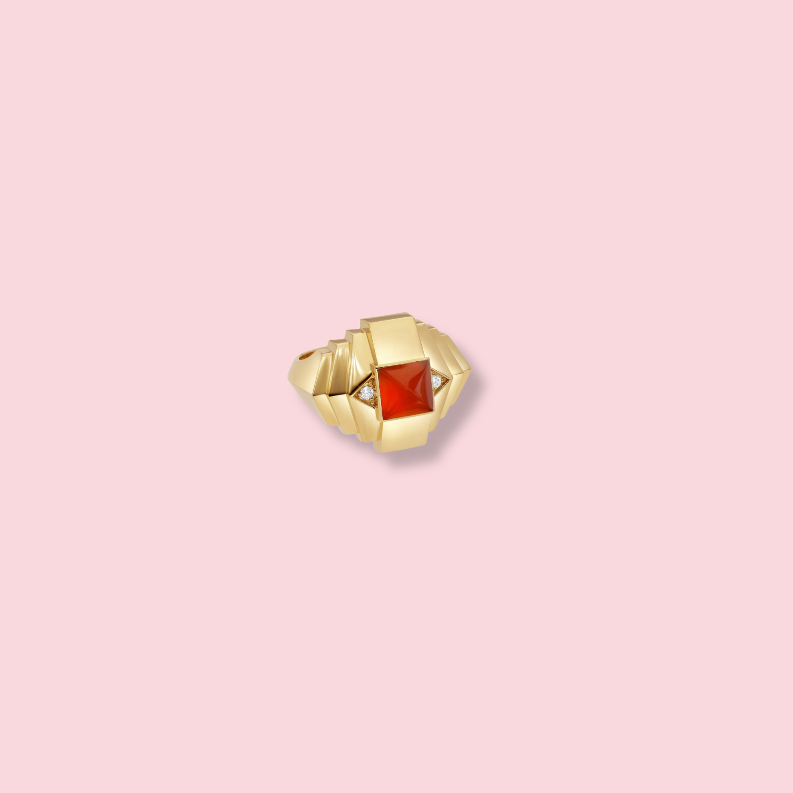 Rockaway Mini Pyramid Ring