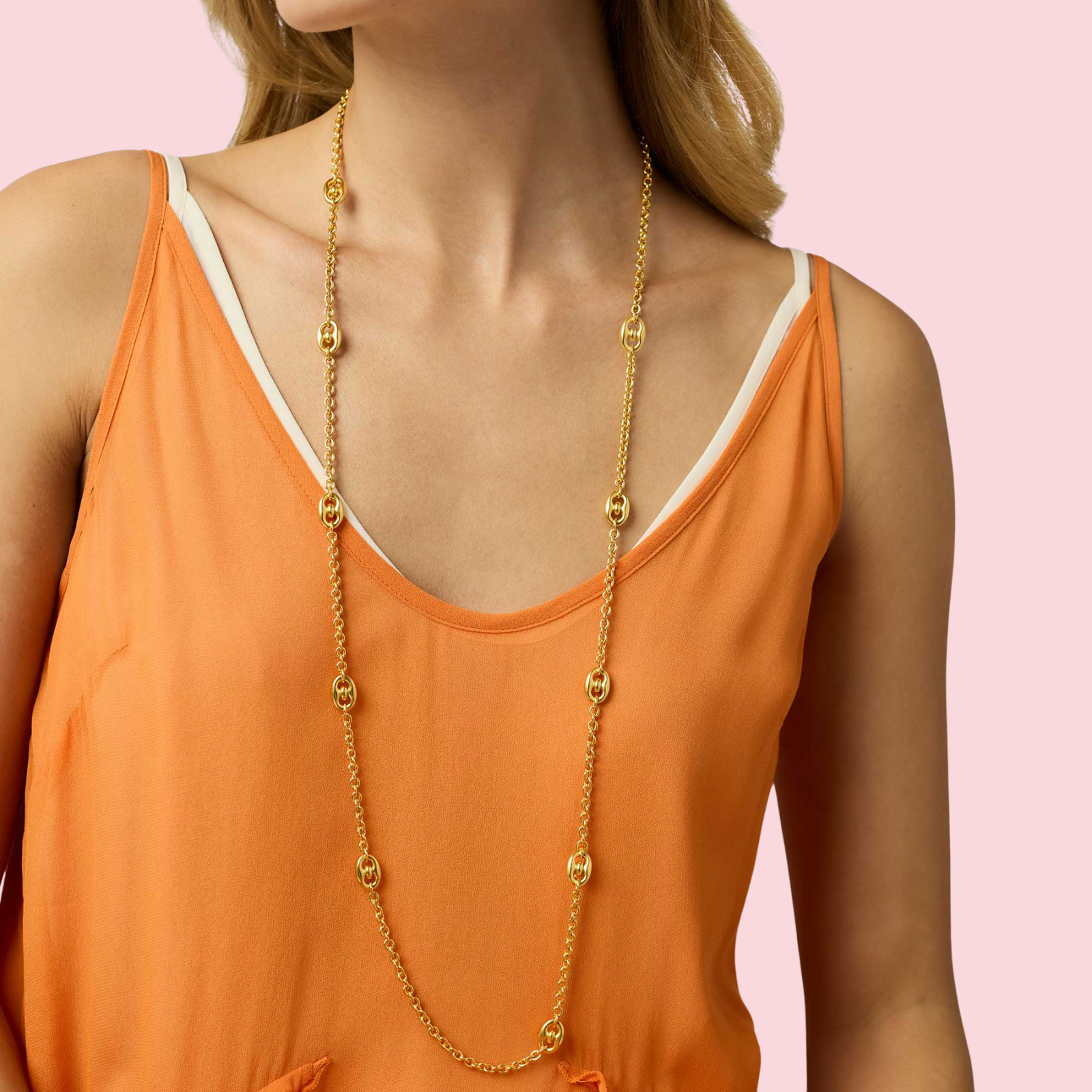 Laguna Station Necklace - Gold