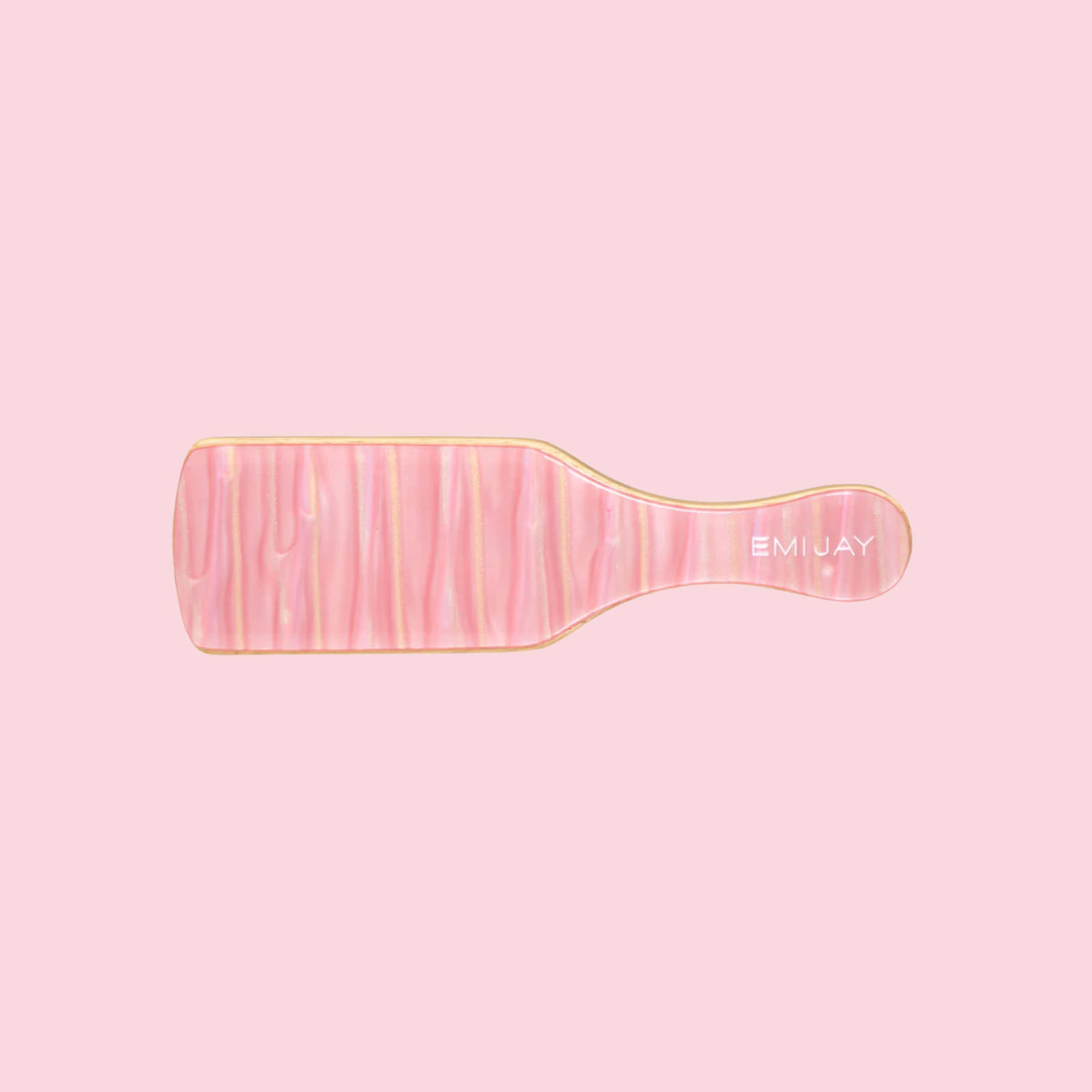 Mini Boar Bristle Brush in Lychee Baby