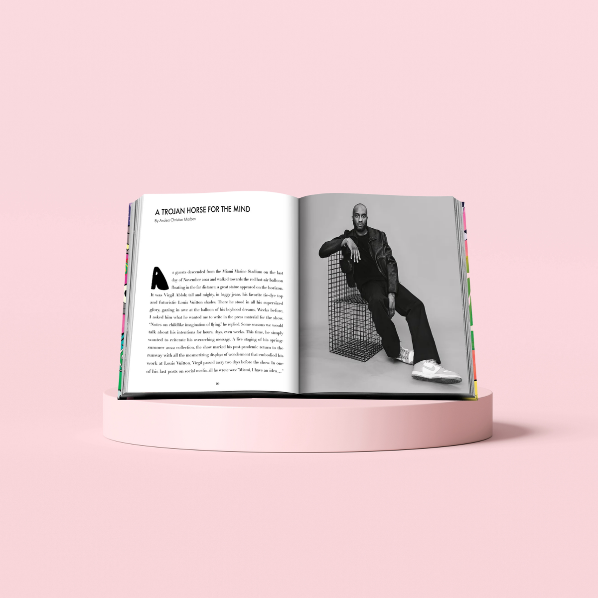Louis Vuitton: Virgil Abloh (Classic Cartoon Cover)