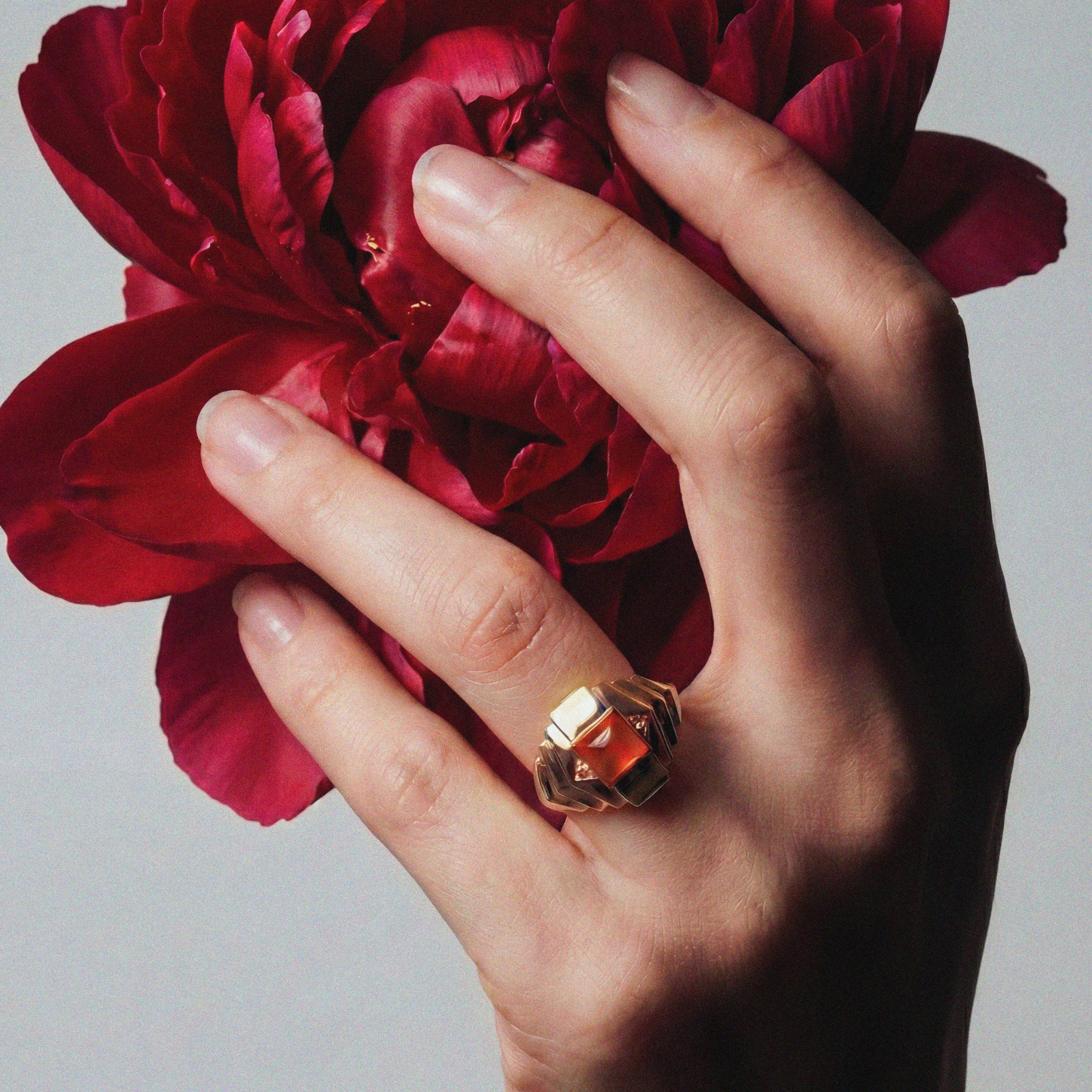 Rockaway Mini Pyramid Ring