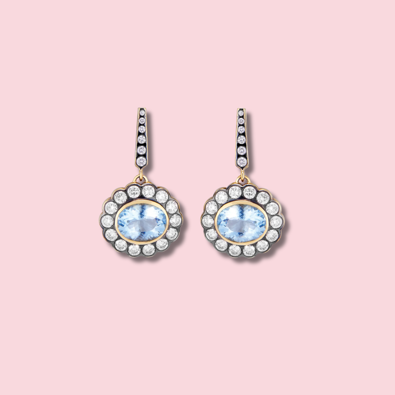 Alexandra Earrings Aquamarine