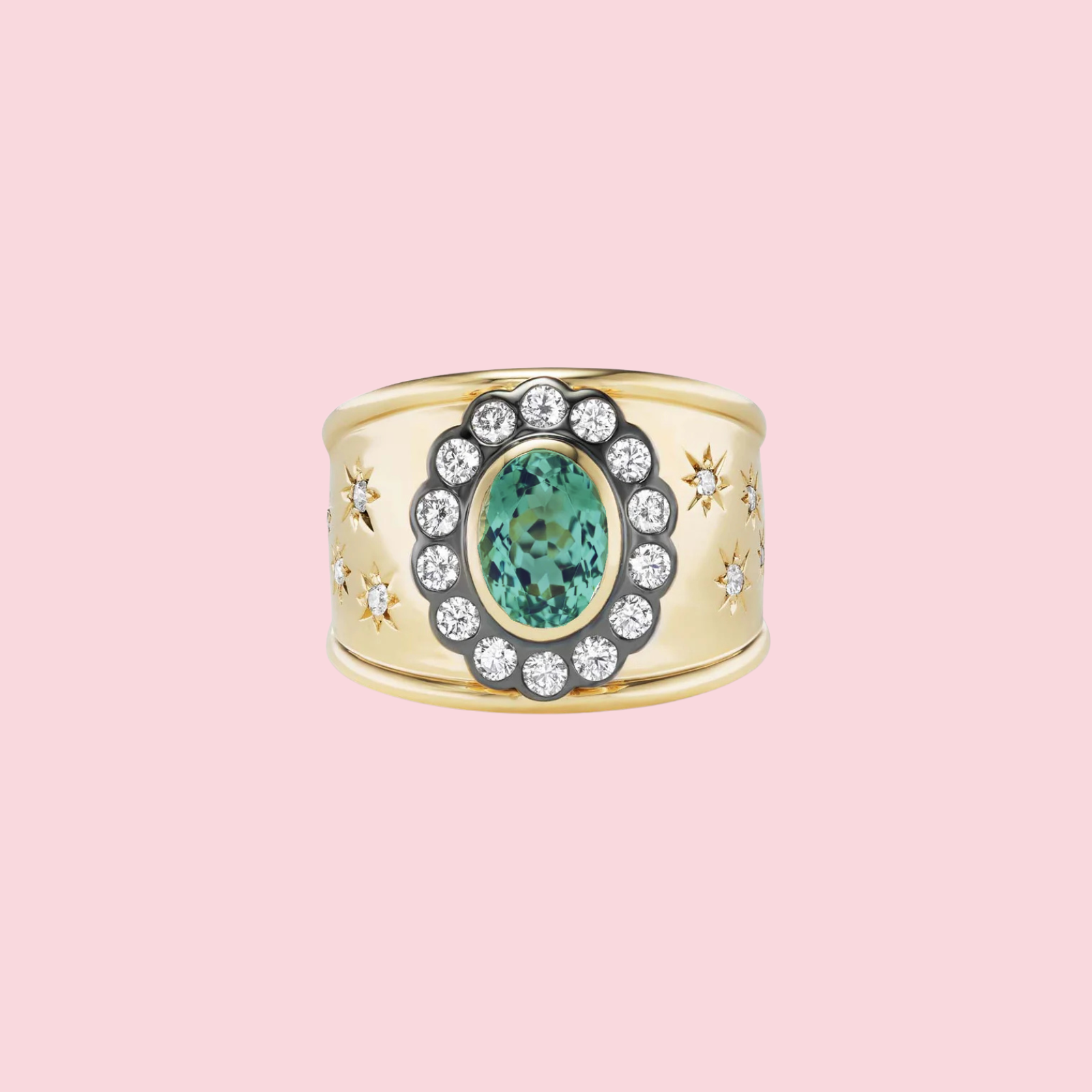Lexie Cigar Band Green Tourmaline