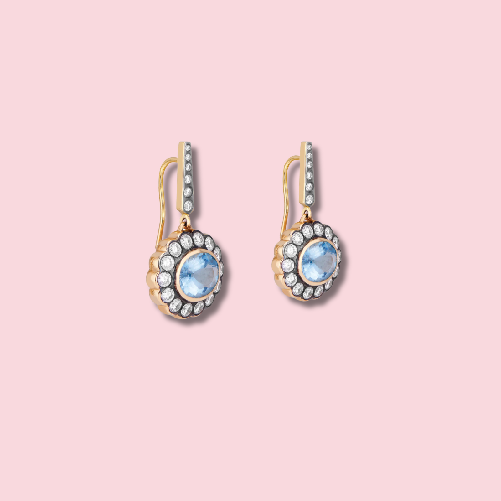 Alexandra Earrings Aquamarine