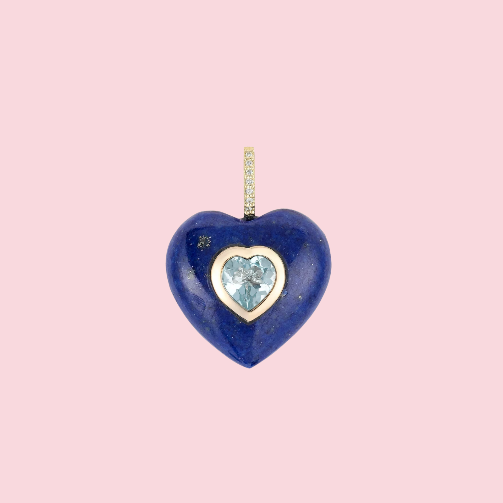 Lapis Lazuli Heart Pendant