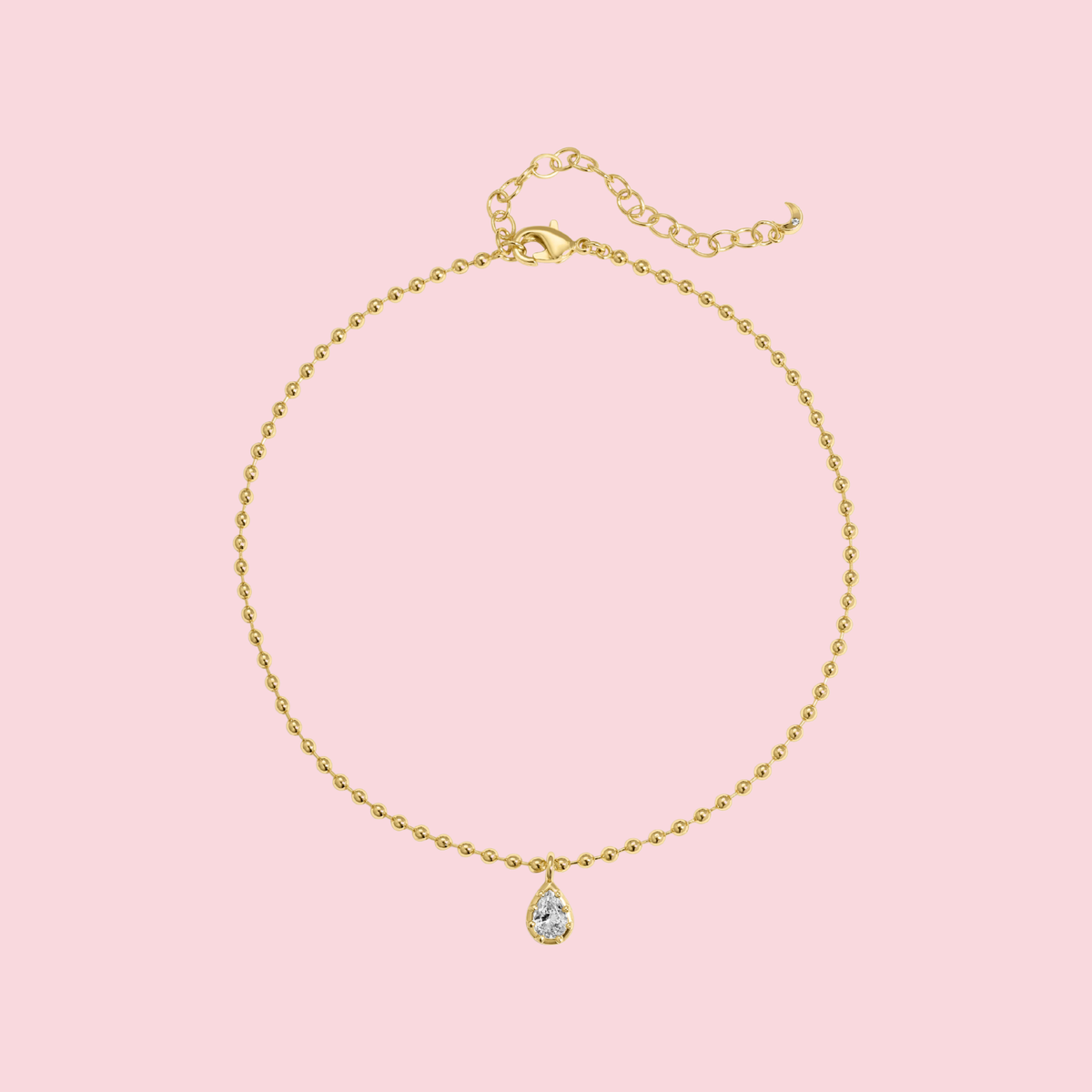 Mini Cleo Pear Anklet