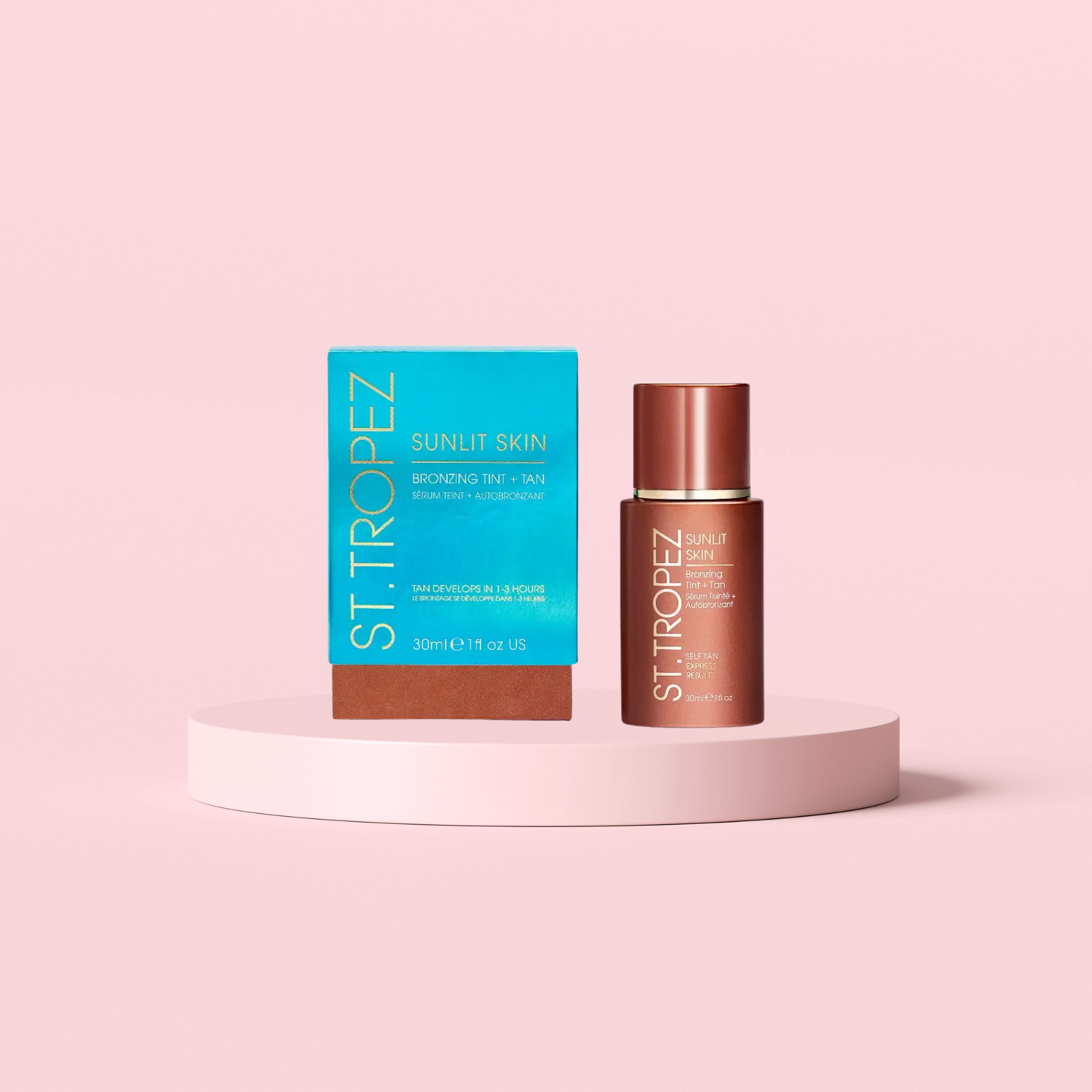 St.Tropez Sunlit Skin Bronzing Tint + Tan