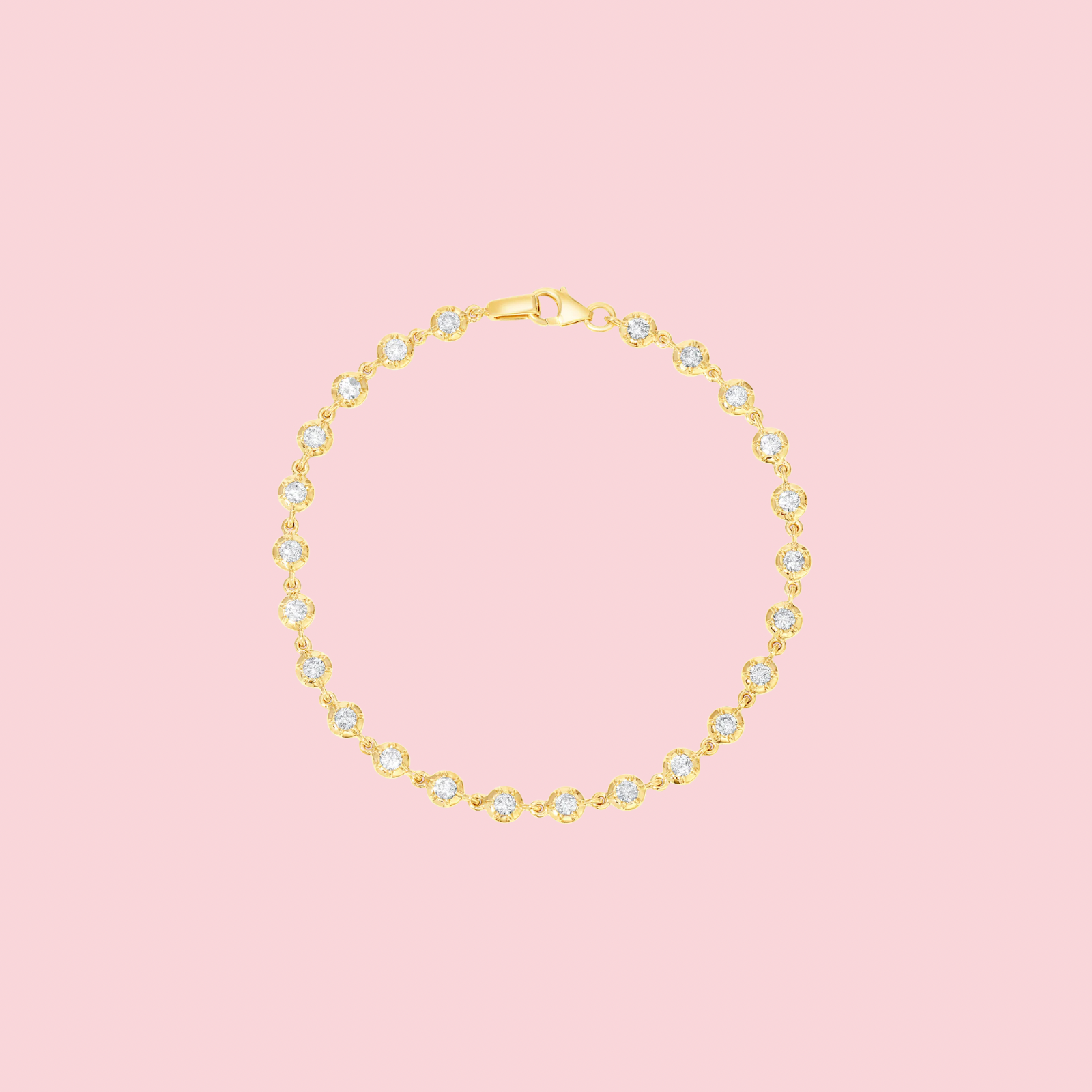 Mini Daisy Chain Link Bracelet