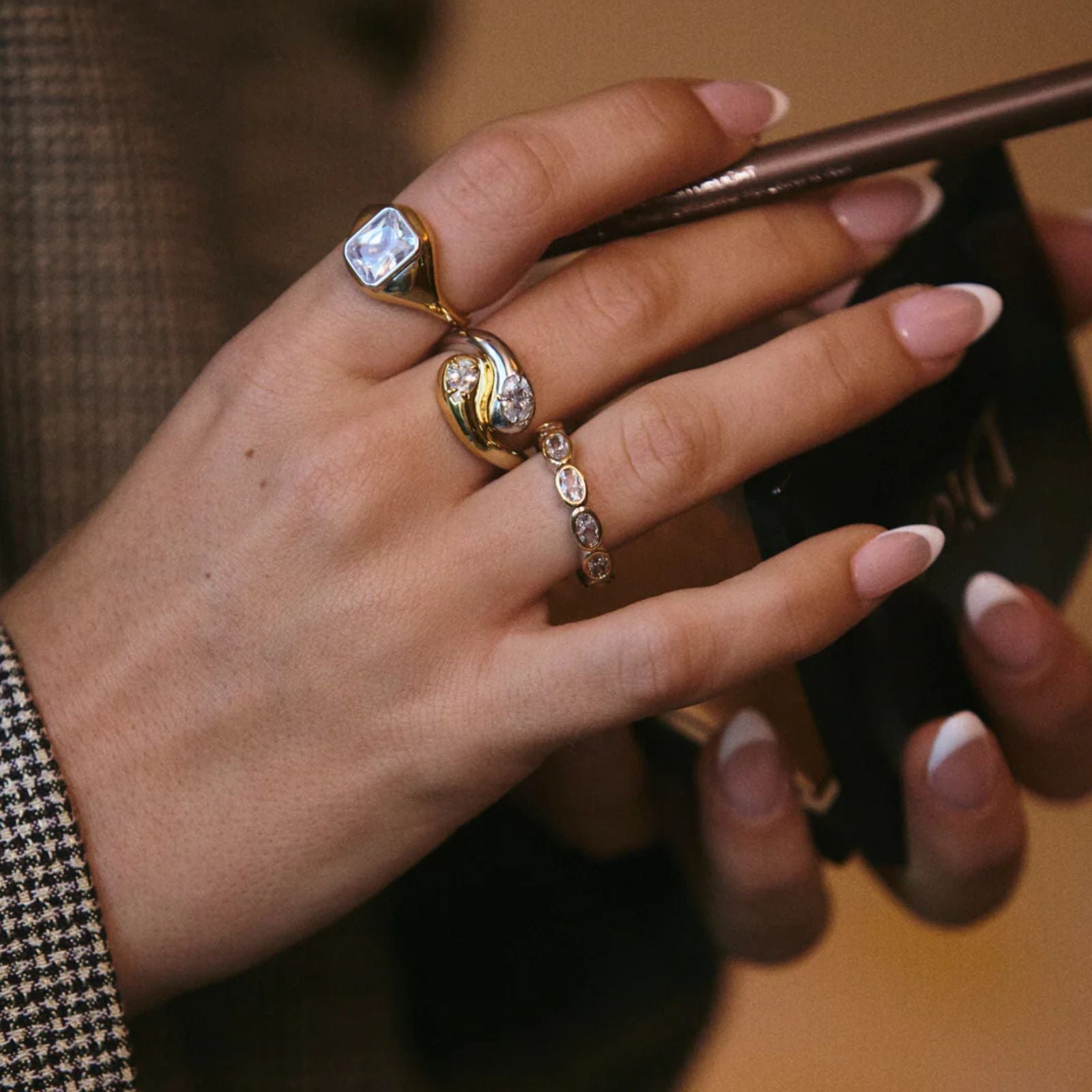 The Palais Statement Ring- Silver