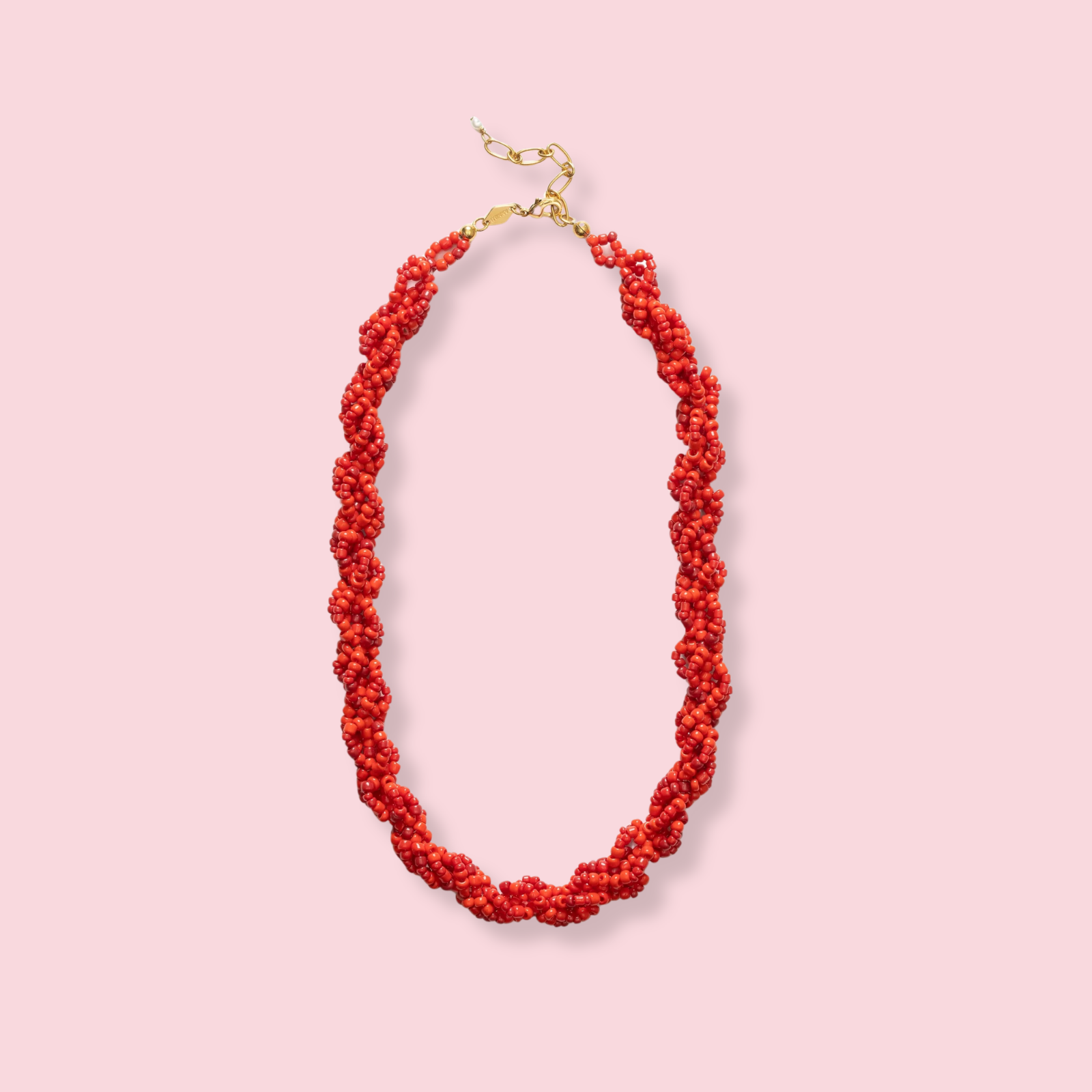 Scarlet Wave Necklace