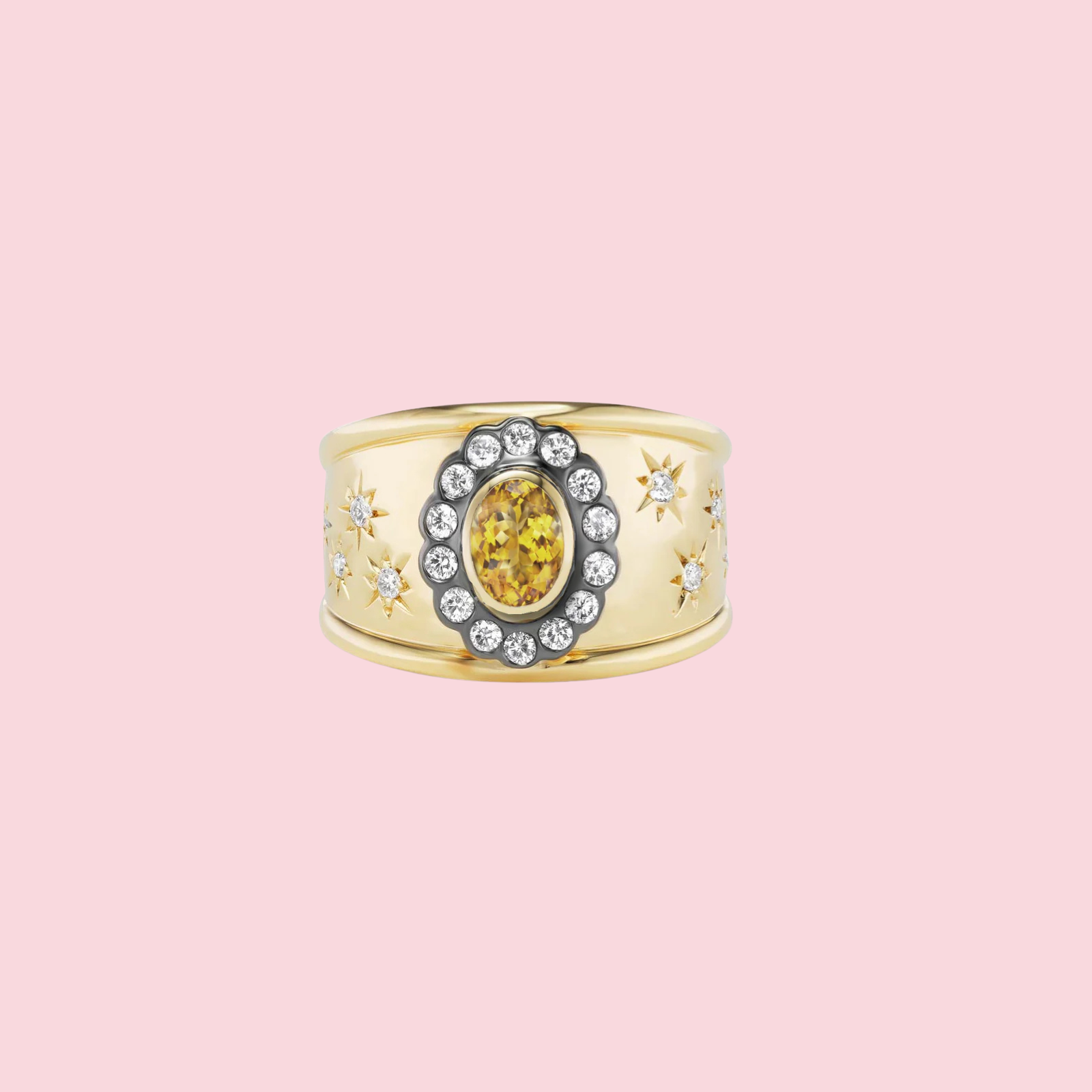 Ali Cigar Band Citrine