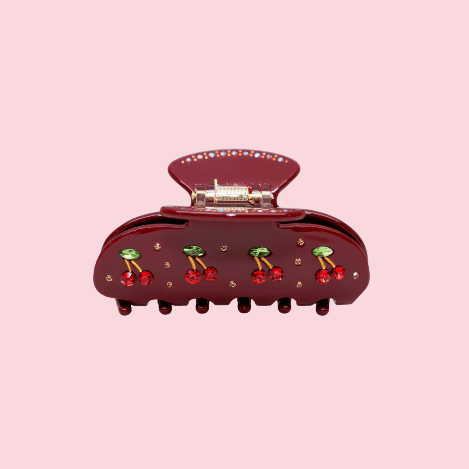Sweetheart Clip in Bordeaux Cherry Pie