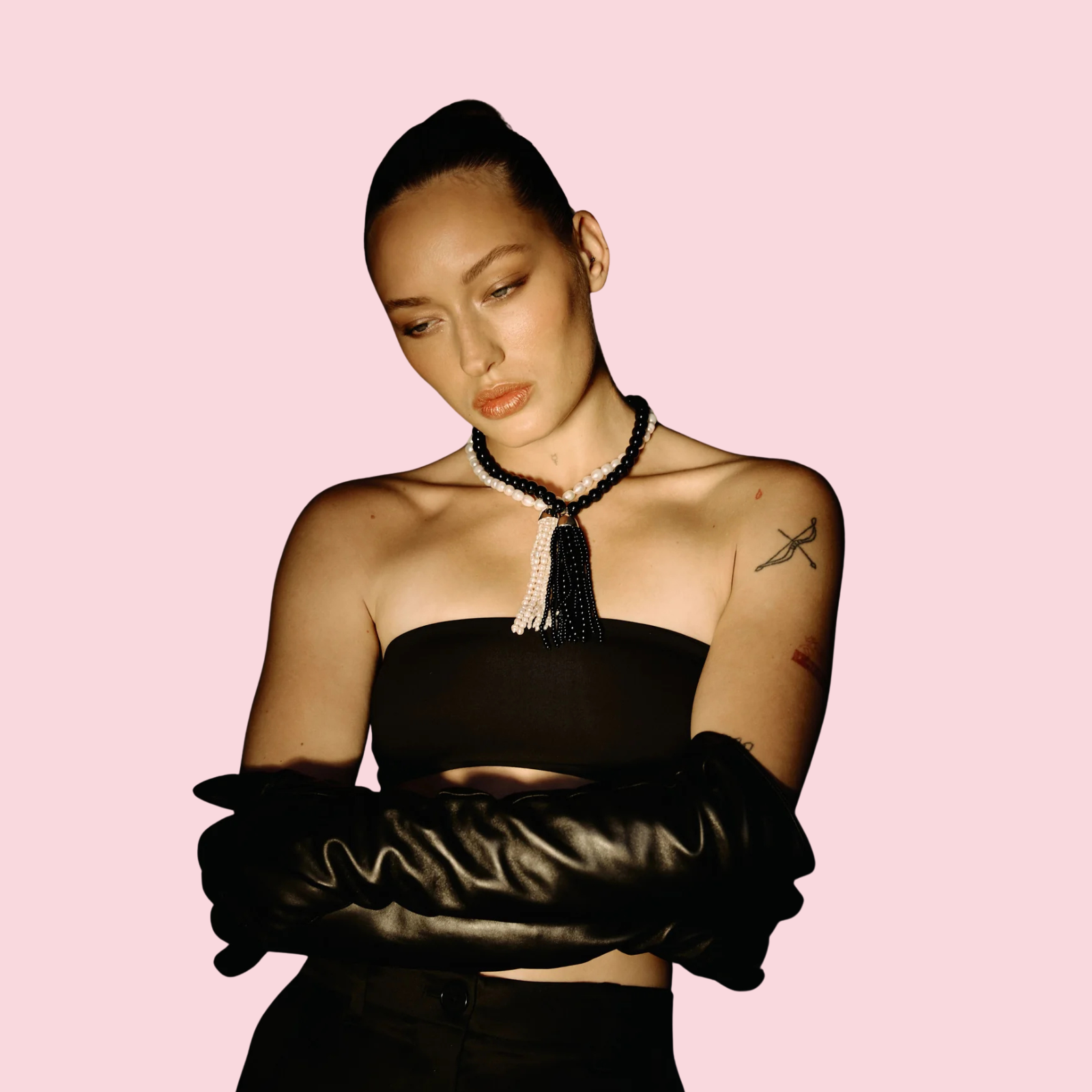 Delfina necklace pearls