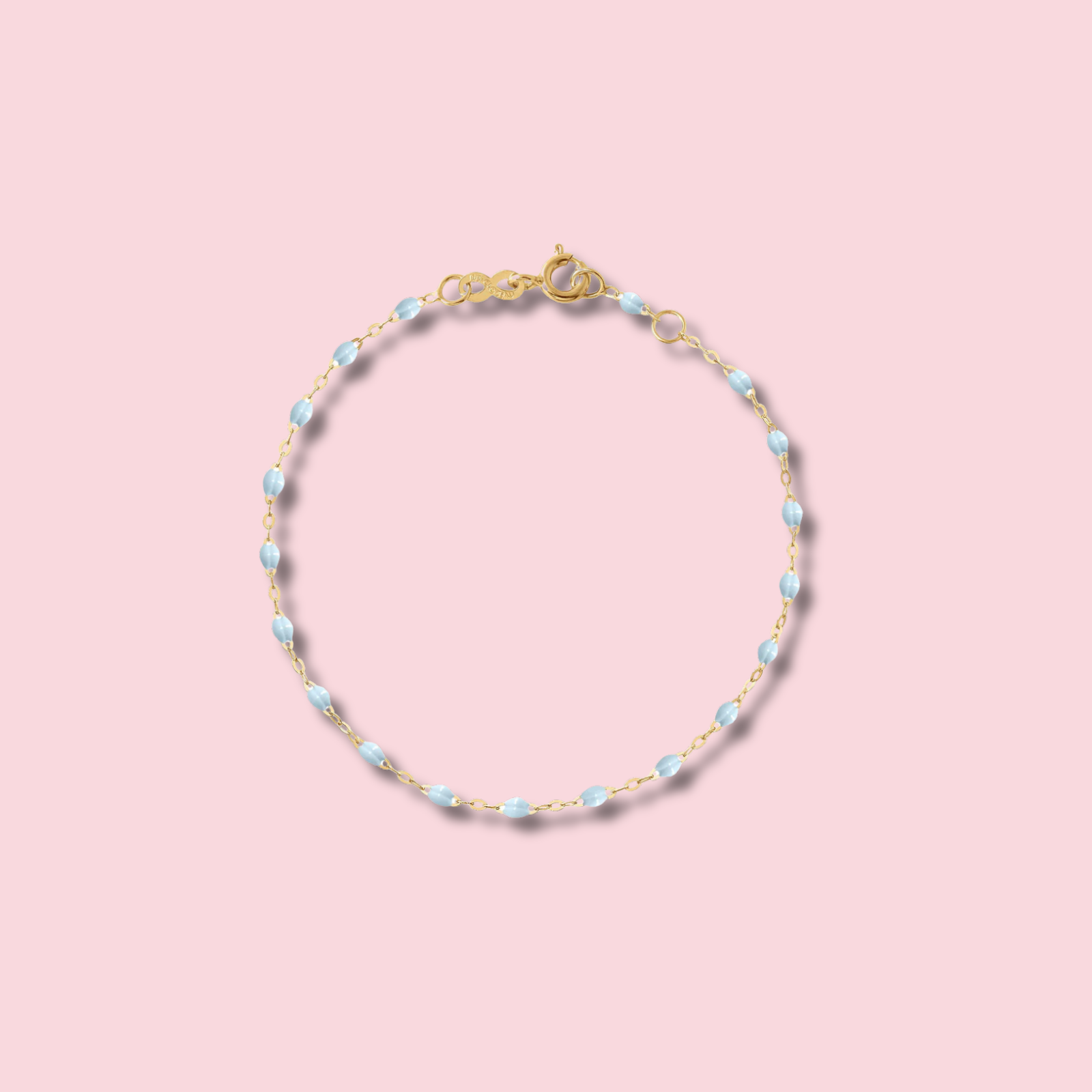 Classic Gigi Bbracelet, Yellow Gold, 6.7"