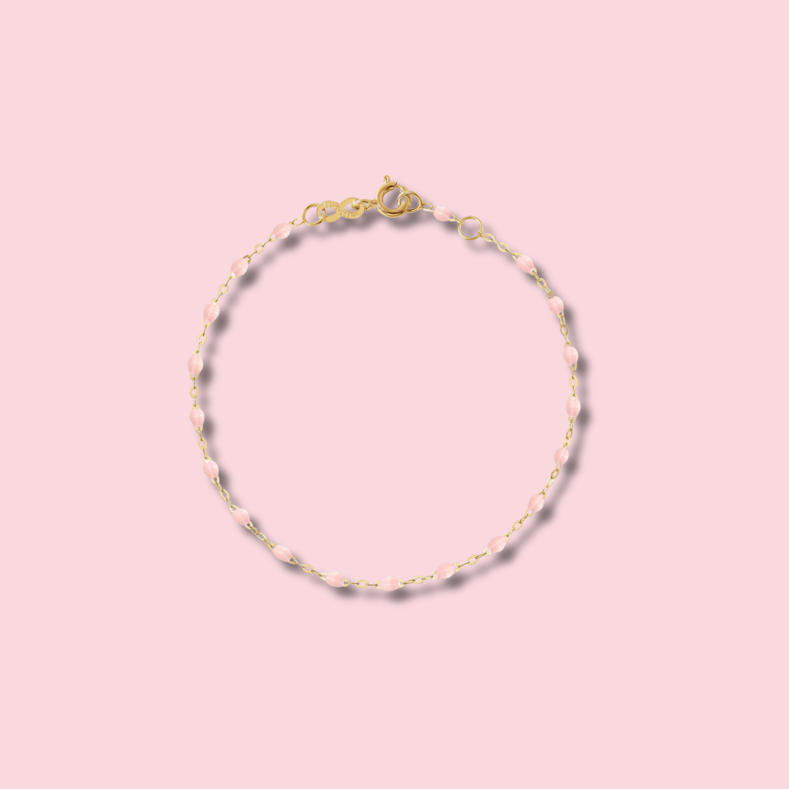Classic Gigi Bbracelet, Yellow Gold, 6.7"