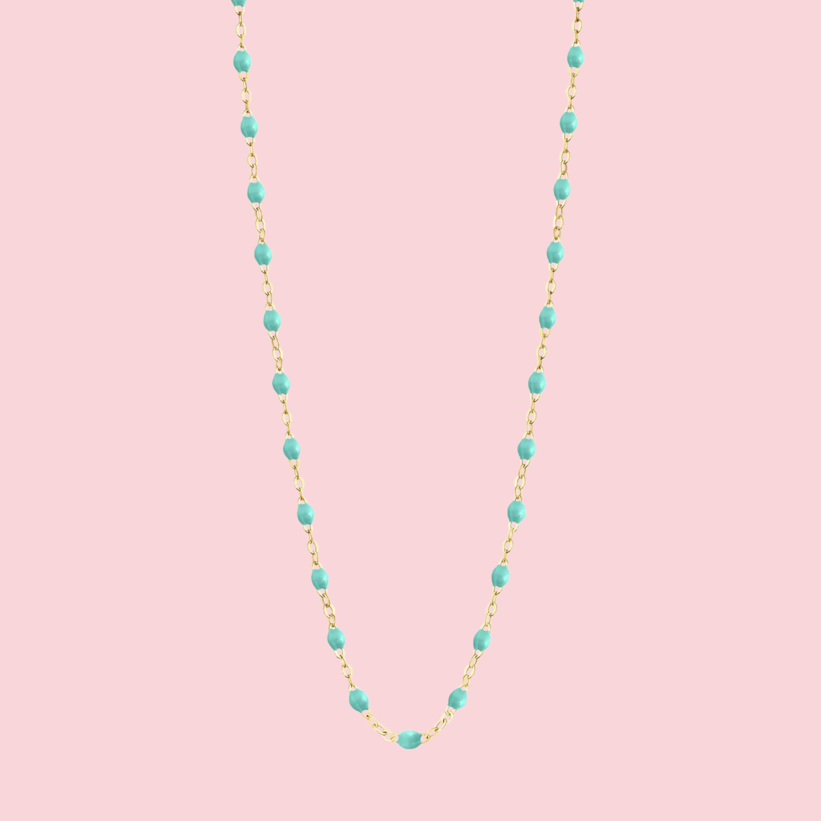 Classic Gigi Necklace, Yellow Gold, 16.5"