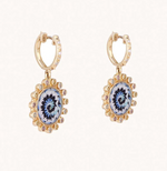 Load image into Gallery viewer, 14K Yellow-Gold Mini Tie-Dye Drop Earrings - Millo Jewelry
