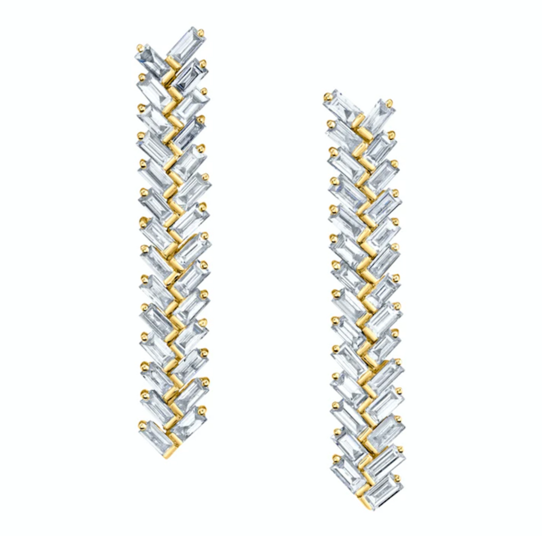 Short Zipper Earrings - Millo Jewelry