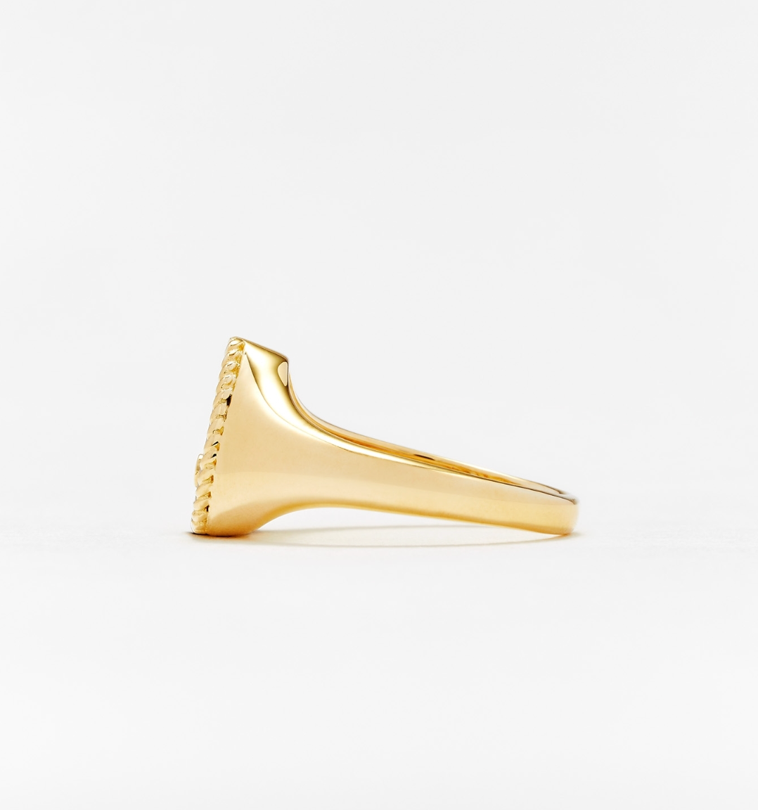 BABY CHEVALIERE POIRE CORAIL OR JAUNE - Millo Jewelry