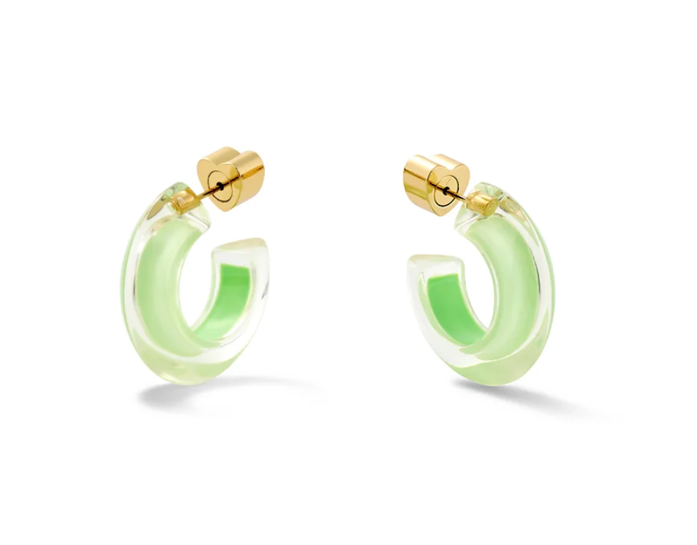 LUCITE JELLY HUGGIES - Millo Jewelry
