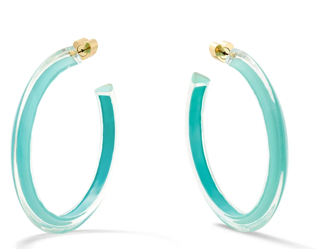 Medium Lucite Jelly Hoop™ Earrings - Millo Jewelry