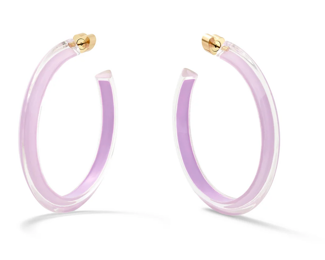 Medium Lucite Jelly Hoop™ Earrings - Millo Jewelry
