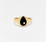 Load image into Gallery viewer, BABY CHEVALIERE POIRE ONYX OR JAUNE - Millo Jewelry
