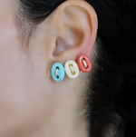 Load image into Gallery viewer, CUTE MARINER AND DIAMOND STUDS - Millo Jewelry
