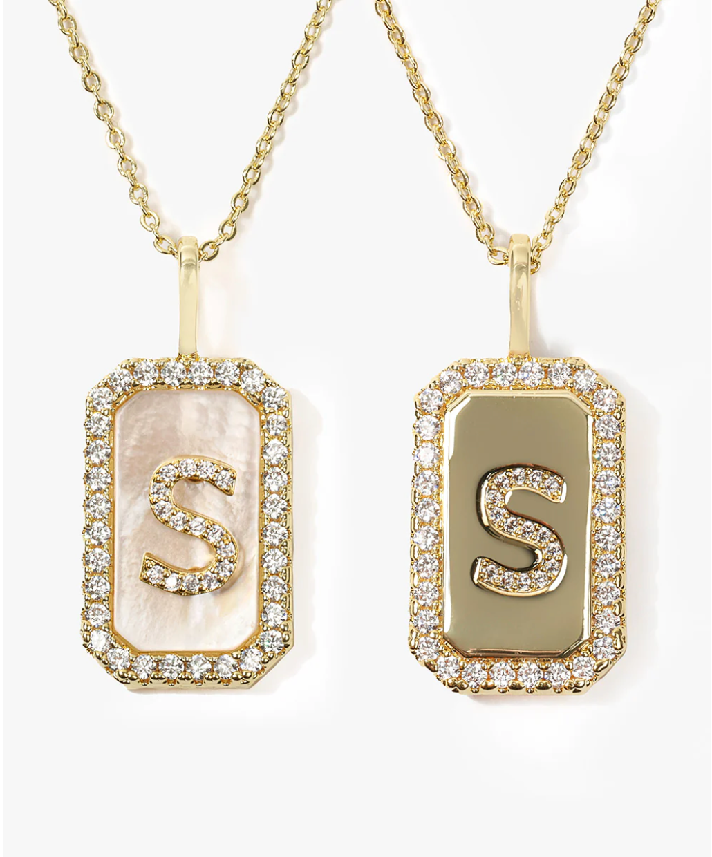 Love Letters Double-Sided Necklace - Millo Jewelry