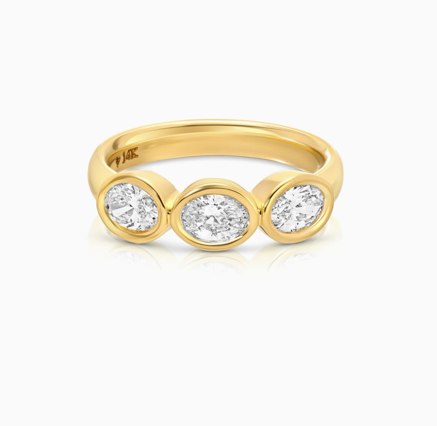Oval Trio Pinky Ring - Millo Jewelry