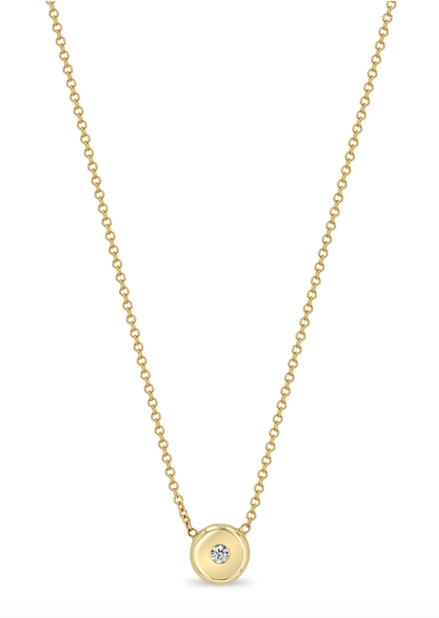 14K DIAMOND NUGGET NECKLACE - Millo