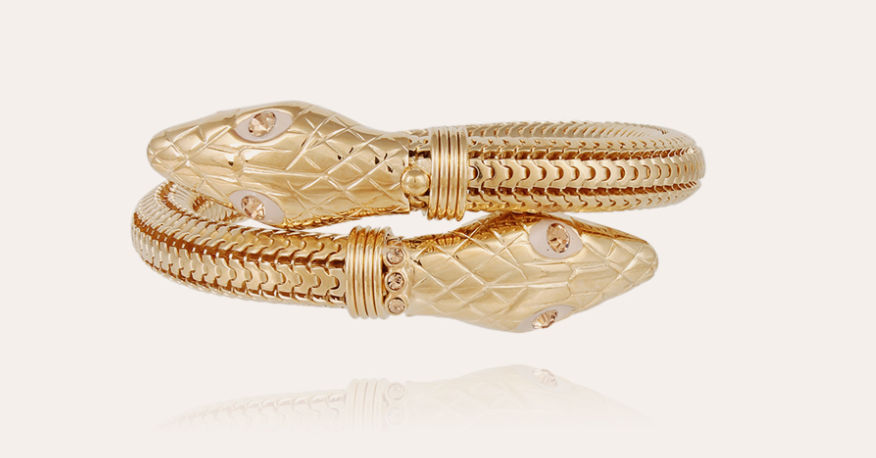 Cobra bracelet gold - Millo 