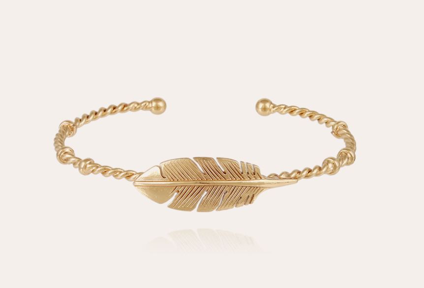 Penna bangle bracelet gold - Millo 